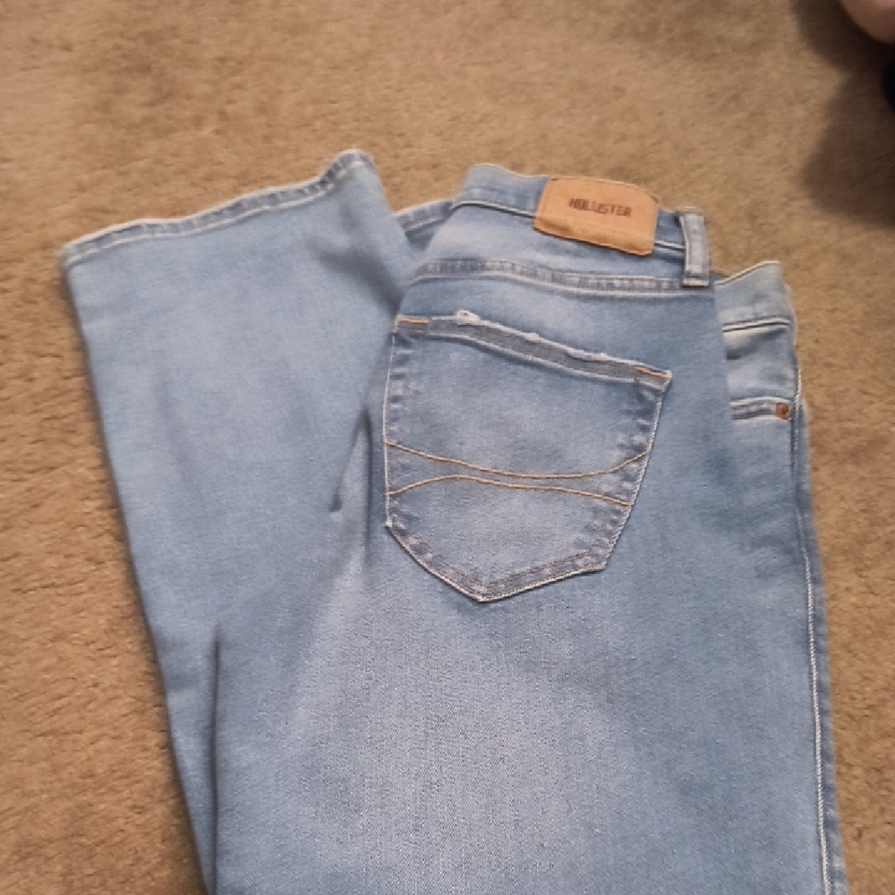 Hollister Sky Blue Denim Pants